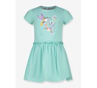 Jerseykleid mit Kolibri-Motiv Mädchen Salt and Pepper mintgrün Gr. 140