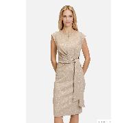 Jerseykleid mit Lurexfaden Nature/Silver 38
