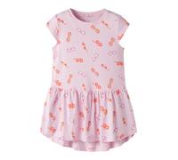 Jerseykleid NAME IT "NMFVIGGA CAPSL DRESS F1 NOOS", Mädchen, Gr. 122, N-Gr, pirouette aop:sunglasses, Jersey, Obermaterial: 100% Baumwolle, bedruckt, regular fit kurz, Rundhals, Kleider Jerseykleid, B