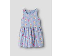 Jerseykleid NAME IT "NMFVINEO 2P TANK DRESS", Mädchen, Gr. 116, N-Gr, pirouette pack:serenity, Jersey, Obermaterial: 100% Baumwolle, bedruckt, regular fit kurz, Rundhals, Kleider Jerseykleid, Baumwoll