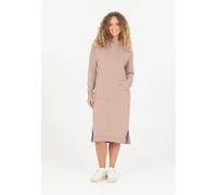 Jerseykleid NOU "Rala", Damen, Gr. 40, EURO-Größen, beige (altrosa), 100% Baumwolle, unifarben, normal, ohne Ausschnitt, Kleider Jerseykleid, mit Kapuze und Kängurtasche (33214210-40) altrosa