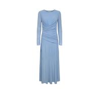 Jerseykleid NÜMPH "Nümph Dress NUCIRRI", Damen, Gr. XS, Normalgrößen, placid blau, Obermaterial: 95% Polyester, 5% Elasthan, Kleider Jerseykleid (67517061-XS) placid blau