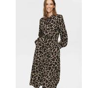 Jerseykleid NÜMPH "Nümph Dress NUHANA", Damen, Gr. 36, schwarz coffee, Obermaterial: 100% Viskose, Kleider Jerseykleid (82722443-36) schwarz coffee