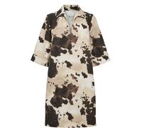 Jerseykleid NÜMPH "Nümph Dress NUIVY", Damen, Gr. 38, grau morn, Obermaterial: 100% Baumwolle, Kleider Jerseykleid (98435825-38) grau morn