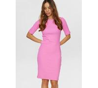 Jerseykleid NÜMPH "Nümph Dress NURILEY DRESS", Damen, Gr. XL, Normalgrößen, pink cosmos, Obermaterial: 92% Baumwolle, 8% Elasthan, Kleider Jerseykleid (11994448-XL) pink cosmos