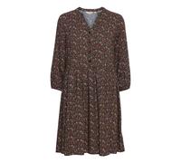 Jerseykleid OXMO "Jerseykleid OXElva", Damen, Gr. 38, N-Gr, bunt (burnt orange mix), Obermaterial: 100% Viskose CV., Kleider Jerseykleid (56303067-38) burnt orange mix