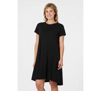 Jerseykleid RAGWEAR "CHICKIE", Damen, Gr. XXL, N-Gr, schwarz, Jersey, Obermaterial: 50% Baumwolle, 50% Modal, unifarben, kniefrei, Rundhals, Kleider Jerseykleid, Fließende Baumwoll-Modal-Mischung mit