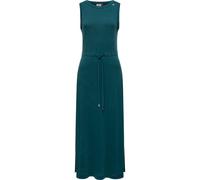 Jerseykleid RAGWEAR "Giggi", Damen, Gr. L (40), Normalgrößen, grün (dunkelgrün), Obermaterial: 68% Modal, 32% Polyester, tailliert ca. Mitte Oberschenkel, Rundhals, weit, Kleider Jerseykleid, stylisch