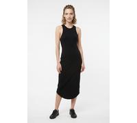 Jerseykleid REPLAY, Damen, Gr. L, N-Gr, schwarz, Jersey, Obermaterial: 49% Modal, 44% Baumwolle, 7% Elasthan, unifarben, slim fit kniebedeckend, Rundhals, Kleider Jerseykleid, in gerippter Struktur, f