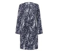 Jerseykleid SAINT TROPEZ "Jerseykleid IlyssaSZ", Damen, Gr. L, N-Gr, blau (nightsky spotty animal), Obermaterial: 97% Polyester Pol. recyc.. 3% Elasthan EL., Kleider Jerseykleid (19095730-L) nightsky 