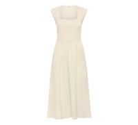 Jerseykleid SOAKED IN LUXURY "Damen Jerseykleid SLSimone", Damen, Gr. XL, N-Gr, beige (oatmeal), Obermaterial: 95% Baumwolle CO. 5% Elasthan EL., Kleider Jerseykleid (99015436-XL) oatmeal