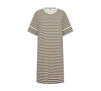 Jerseykleid SOYACONCEPT "Soya Concept Dress SC-BARNI 34", Damen, Gr. M, Normalgrößen, 8694c hot fudge combi, Obermaterial: 48% Modal, 48% Polyester, 4% Elasthan, Kleider Jerseykleid (13038112-M) 8694c