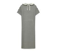 Jerseykleid SOYACONCEPT "Soya Concept Dress SC-BARNI 35", Damen, Gr. M, Normalgrößen, schwarz-weiß (9999c schwarz combi), Obermaterial: 48% Modal, 48% Polyester, 4% Elasthan, Kleider Jerseykleid (5585