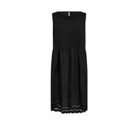 Jerseykleid SOYACONCEPT "Soya Concept Dress SC-LORAINE", Damen, Gr. L, Normalgrößen, schwarz (9999 schwarz), Obermaterial: 100% Baumwolle, Kleider Jerseykleid (88150564-L) 9999 schwarz