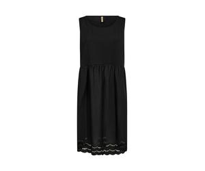 Jerseykleid SOYACONCEPT "Soya Concept Dress SC-LORAINE", Damen, Gr. XL, Normalgrößen, 9999 schwarz, Obermaterial: 100% Baumwolle, Kleider Jerseykleid (88150564-XL) 9999 schwarz