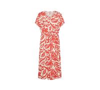 Jerseykleid SOYACONCEPT "Soya Concept Dress SC-MARICA", Damen, Gr. XL, Normalgrößen, 4030c bittersweet combi, Obermaterial: 93% Lyocell, 7% Elasthan, Kleider Jerseykleid (61926233-XL) 4030c bitterswee