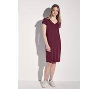 Street One Frauen Jersey Kleid in Rot, Gr: 36