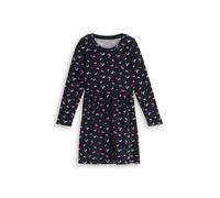 Jerseykleid TOM TAILOR, Mädchen, Gr. 116/122, N-Gr, bunt (multicolor butterfly design), Obermaterial: 95% Baumwolle, 5% Elasthan, A-Linie, Kleider Jerseykleid (39777861-116) multicolor butterfly desig