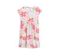 Jerseykleid TOM TAILOR, Mädchen, Gr. 92/98, N-Gr, big multicolor flower print, Obermaterial: 100% Viskose, A-Linie, Kleider Jerseykleid (88291025-92) big multicolor flower print