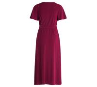 Jerseykleid VERA MONT "Damen kurzarm", Damen, Gr. 40, Normalgrößen, rosa (sweet berry), Jersey, Obermaterial: 95% Polyester, 5% Elasthan; Futter: 100% Polyester, tailliert lang, V-Ausschnitt, Kleider 