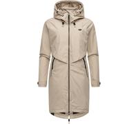 Jerseymantel RAGWEAR "Frodik" Gr. M (38), beige (sand) Damen Mäntel Übergangsmäntel Stylischer oversized Parka für die Übergangszeit (91725151-M)