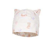 Jerseymütze MAXIMO, Jungen, Gr. 45, weiß, Single Jersey, Baumwollmischung, Mützen, Süße Katzenohren: Verspielter Look für kleine Mädchen. (93598114-45) weiß