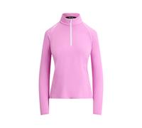 Jerseypullover mit Viertelreißverschluss M Purple