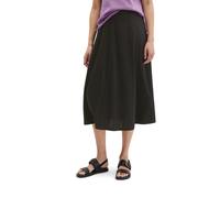 Jerseyrock MARC O'POLO "aus fließendem Soft-Touch-Jersey", Damen, Gr. M, schwarz, Obermaterial: 68% Viskose, 32% Polyester, unifarben, ausgestellt wadenlang, Röcke (86676665-M) schwarz