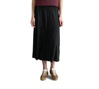 Jerseyrock MARC O'POLO DENIM, Damen, Gr. S, schwarz, Web, Obermaterial: 97% Viskose, 3% Elasthan, ausgestellt ca. Mitte Wade, Röcke, aus LENZING ECOVERO, ausgestellt (42356229-S) schwarz