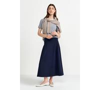 Jerseyrock mit Kellerfalten XS midnight blue