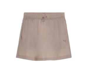 Jerseyrock PUMA "HER Gewebter Rock Damen", Damen, Gr. XS, sandstone beige, Obermaterial: 100% Nylon. Futter: 100% Polyester. Taschenfutter: 100% Nylon, Röcke (70429321-XS) sandstone beige