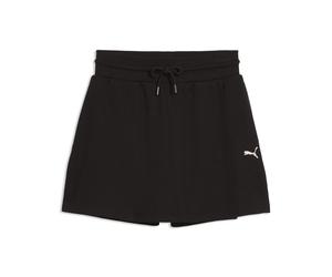 Jerseyrock PUMA "PUMA Class High-Waist Skort Damen", Damen, Gr. XL, schwarz, Obermaterial: 60% Baumwolle, 40% Polyester. Unterer Bund: 39% Polyester, 3% Elasthan, 58% Baumwolle. Seitentasche - Unten: