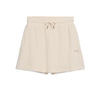 Jerseyrock PUMA "PUMA Class High-Waist Skort Damen", Damen, Gr. XS, alpine snow weiß, Obermaterial: 60% Baumwolle, 40% Polyester. Unterer Bund: 39% Polyester, 3% Elasthan, 58% Baumwolle. Seitentasche
