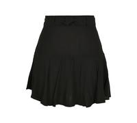 Jerseyrock URBAN CLASSICS "Urban Classics Damen Ladies Viscose Mini Skort", Damen, Gr. XS, schwarz, 100% Viskose, relaxed fit, Röcke (51942946-XS) schwarz