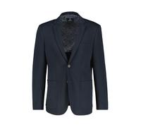 Jerseysakko LERROS "Blazer aus Jersey mit Innenfutter-Print", Herren, Gr. 27, blau (classic navy), 82% Polyester, 13% Viskose, 5% Elasthan, Sakkos (28378226-27) classic navy