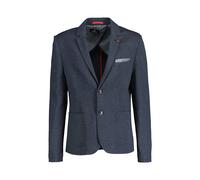 Jerseysakko LERROS "LERROS Jersey Sakko", Herren, Gr. 46, blau (navy), 75% Polyester, 22% Viskose, 3% Elasthan, Sakkos (19783040-46) navy