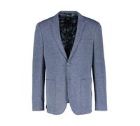 Jerseysakko LERROS "LERROS Jerseyblazer mit Muster im Innenfutter", Herren, Gr. 48, blau (classic navy), 77% Polyester, 23% Viskose, Sakkos (10405321-48) classic navy