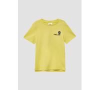 Jerseyshirt aus Baumwolle mit Front- und Rückenprint 140 gelb 2164881.1506.140