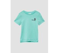 Jerseyshirt aus Baumwolle mit Front- und Rückenprint 92/98 türkis 2164881.6602.92_98