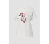 Jerseyshirt aus Baumwolle mit Stickerei 42 creme 2164143.02E1.42