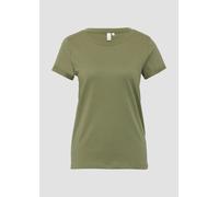 QS Damen 2163612 T-Shirt, Olivgrün, M EU