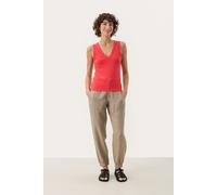 Jerseytop Gerade Passform Bittersweet red XL