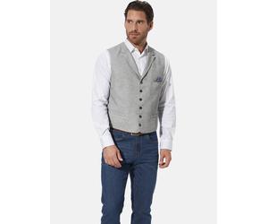 Jerseyweste BABISTA "Weste VESPASIANO", Herren, Gr. 56, grau, Obermaterial: 87% Polyester PES. 13% Viskose CV., Westen (15904337-56) grau