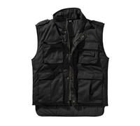 Jerseyweste BRANDIT "Brandit Herren Ranger Vest", Herren, Gr. S, schwarz, 80% Polyester, 20% Baumwolle, Westen (66424520-S) schwarz