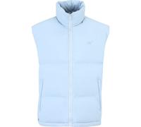 Jerseyweste DEF "DEF Unisex DEF Puffer Vest", Herren, Gr. M, blau, 100% Polyester, Westen (25271032-M) blau