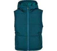 Urban Classics Ladies Recycled Twill Puffer Vest in Gr. XS in Grün