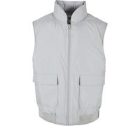 Urban Classics Clean Puffer Vest in Gr. 5XL in Grau