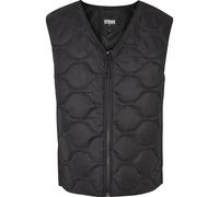 Urban Classics Zipped Gilet Männer in Gr. L in Schwarz