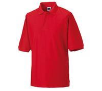 Jerzees Colours 65/35 Hard Wearing Pique Polo Shirt für Männer (L) (Hellrot)