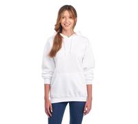 Jerzees Herren Fleecepullover mit Kapuze Kapuzenpullover, Hoodie-White, Medium